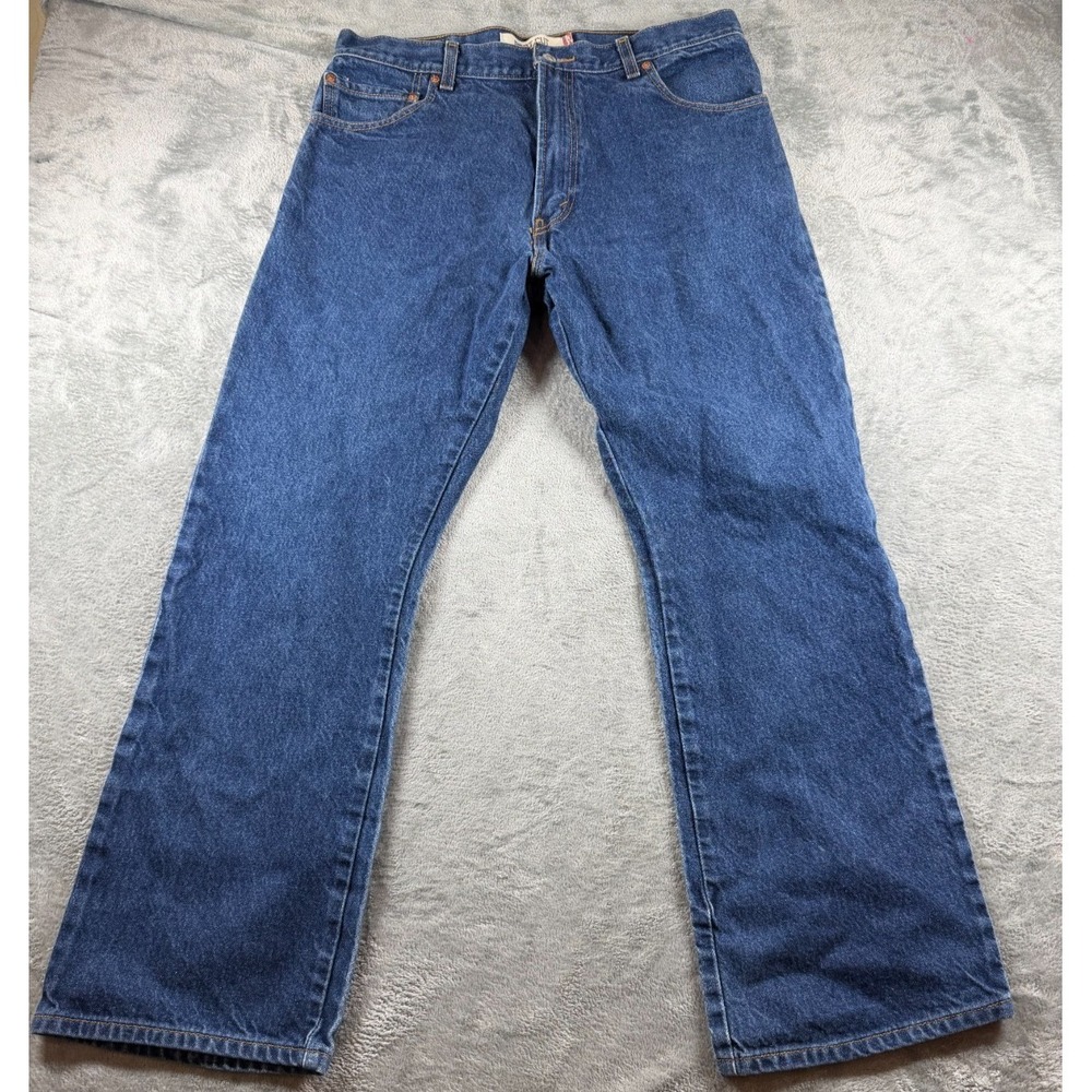 Vtg Levis 517 Boot Cut Jeans Mens 36x30 Blue Denim Red Tab Mexico